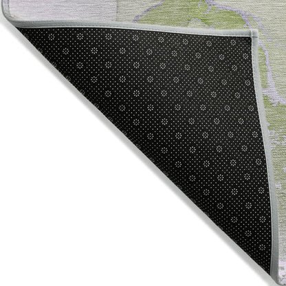 Addison Rugs Muted Whispers Purple Washable Indoor-Outdoor Rug