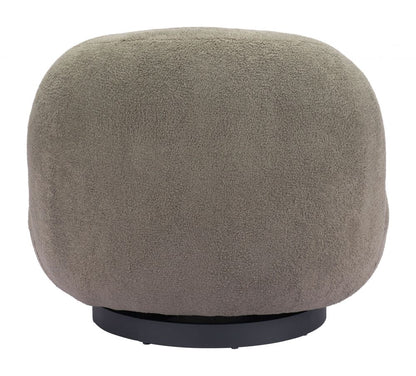 Zuo Modern Myanmar Shearling Fabric Club Chair