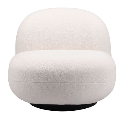 Zuo Modern Myanmar Shearling Fabric Club Chair