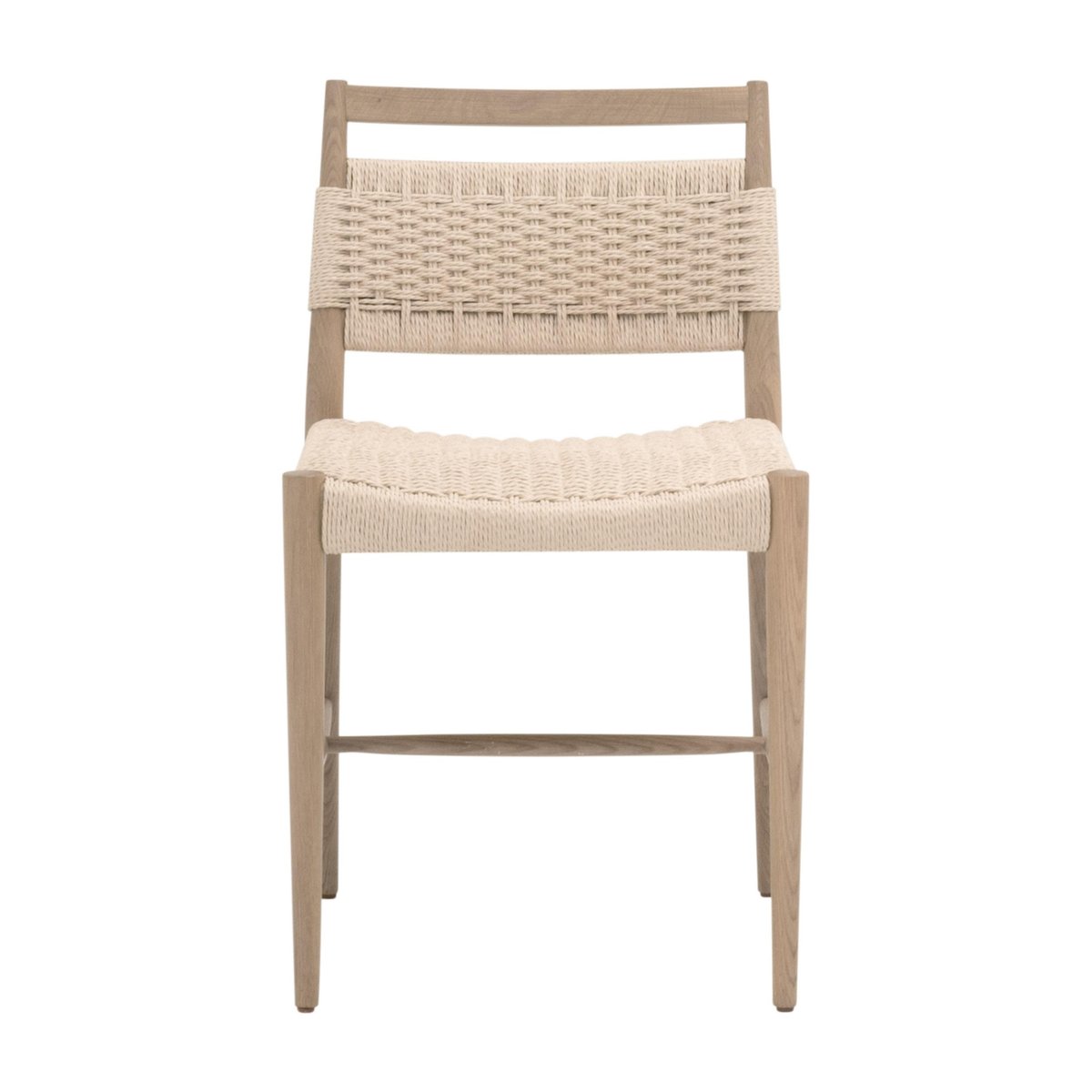 Essentials For Living Myles Handwoven Paper Cord Seat Dining Chair Set of 2