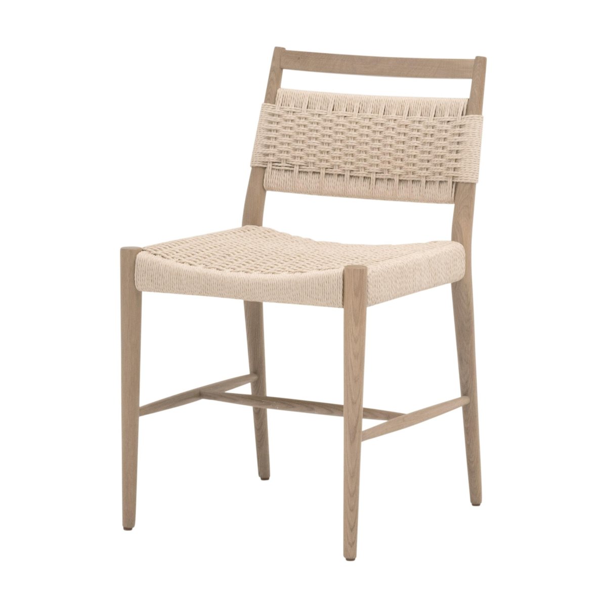 Essentials For Living Myles Handwoven Paper Cord Seat Dining Chair Set of 2