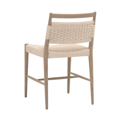 Essentials For Living Myles Handwoven Paper Cord Seat Dining Chair Set of 2
