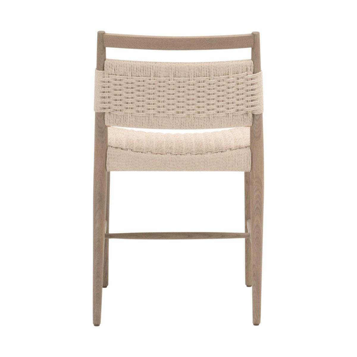 Essentials For Living Myles Handwoven Paper Cord Seat Dining Chair Set of 2