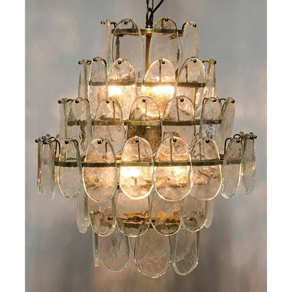 Mystic Metal and Glass Chandelier