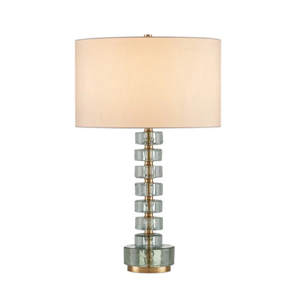 Mystras Modern Cast Glass Table Lamp