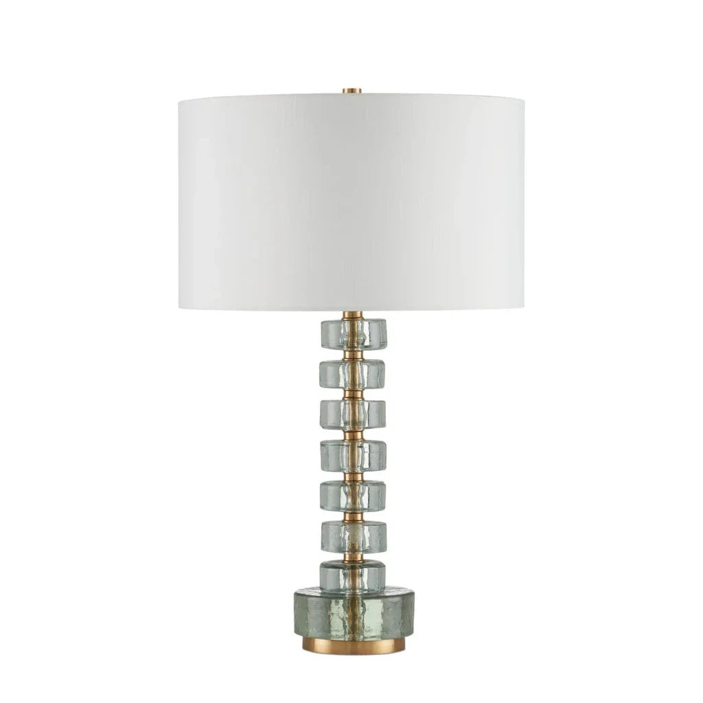 Mystras Modern Cast Glass Table Lamp