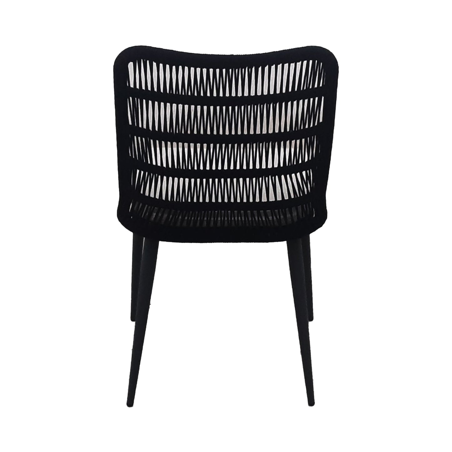 LH Home Naples Grey Fabric Outdoor Dining Chair 2PC