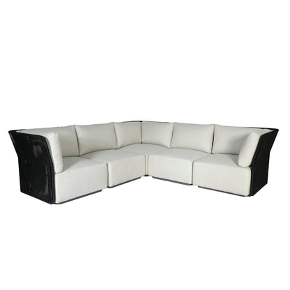 LH Home Naples L-Shaped Outdoor Sectional