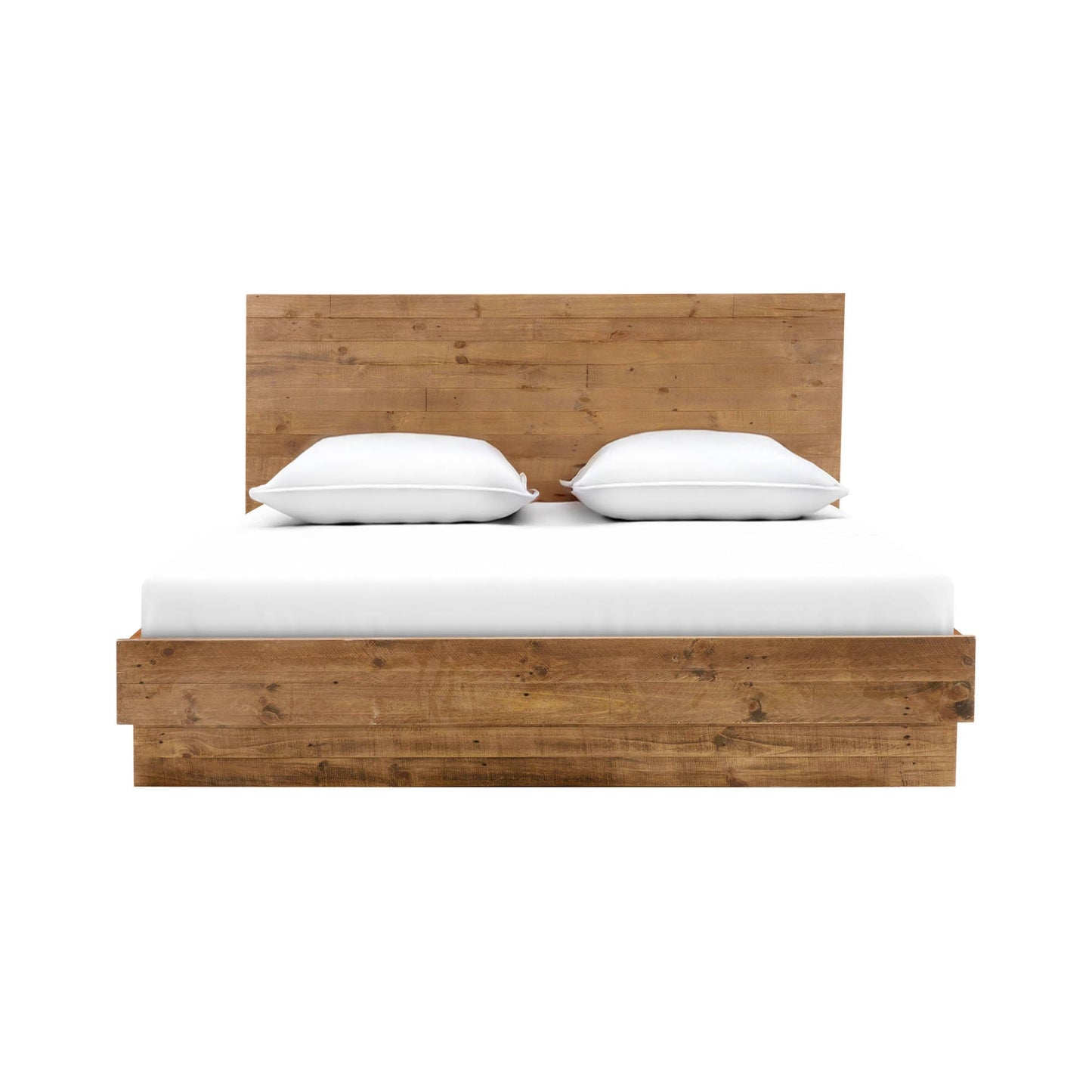 Nevada Wooden Brown Modern Bed