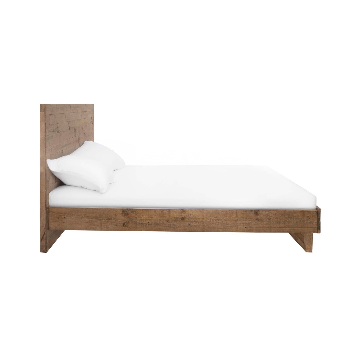 Nevada Wooden Brown Modern Bed