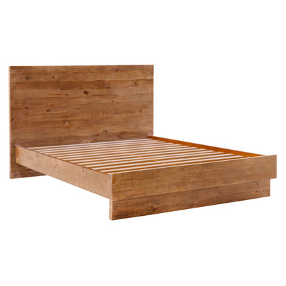 Nevada Wooden Brown Modern Bed