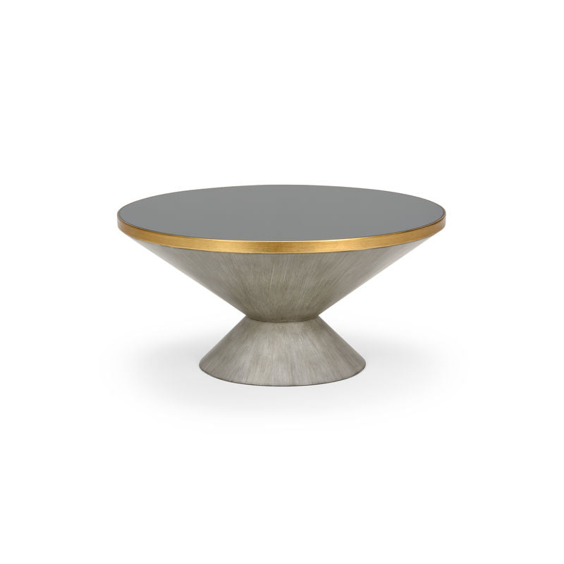 Chelsea House N. Y. Wooden Round Cocktail Table
