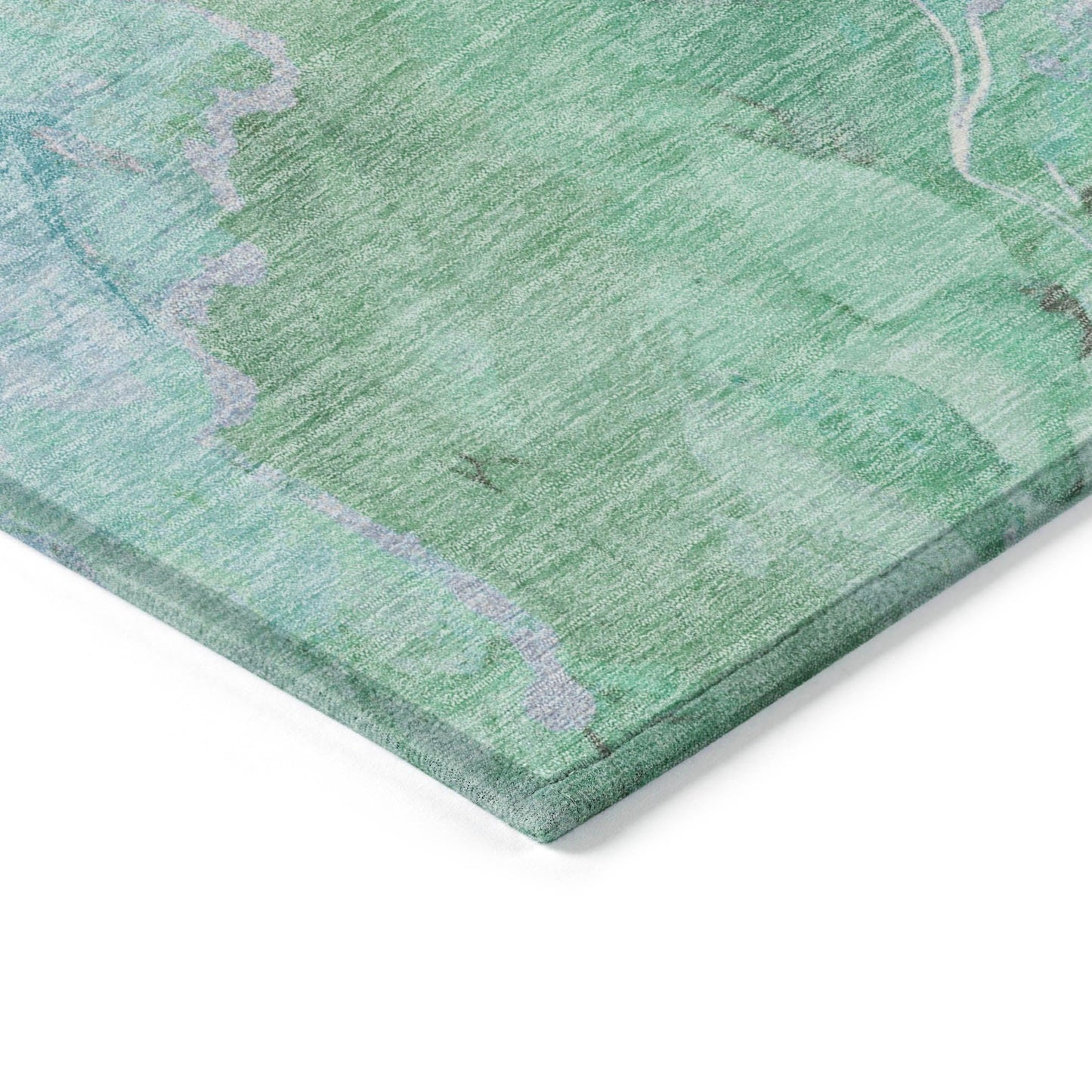 Addison Rugs Naelain Blue Washable Indoor-Outdoor Rug