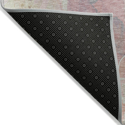 Addison Rugs Naelain Pink Washable Indoor-Outdoor Rug