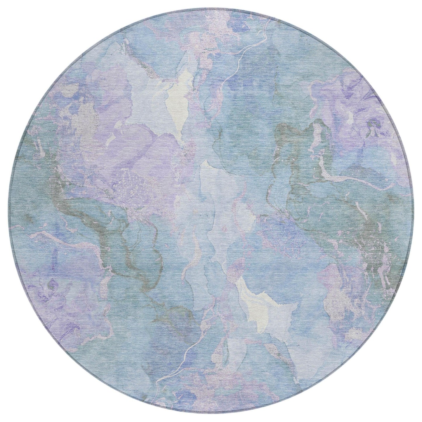 Addison Rugs Naelain Purple Washable Indoor-Outdoor Rug