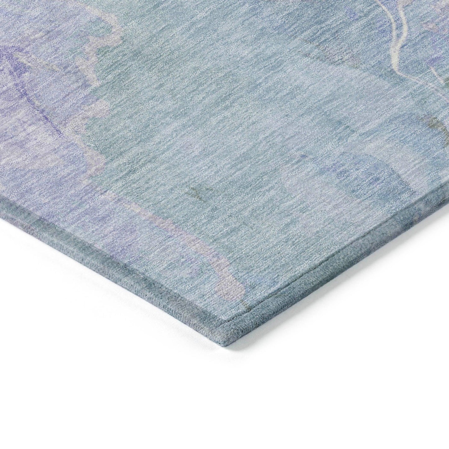 Addison Rugs Naelain Sky Washable Indoor-Outdoor Rug