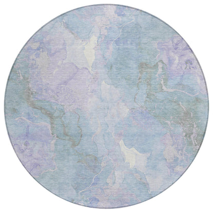 Addison Rugs Naelain Sky Washable Indoor-Outdoor Rug