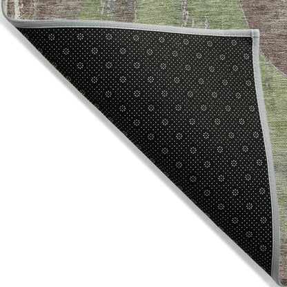 Addison Rugs Naelara Green Washable Indoor-Outdoor Rug