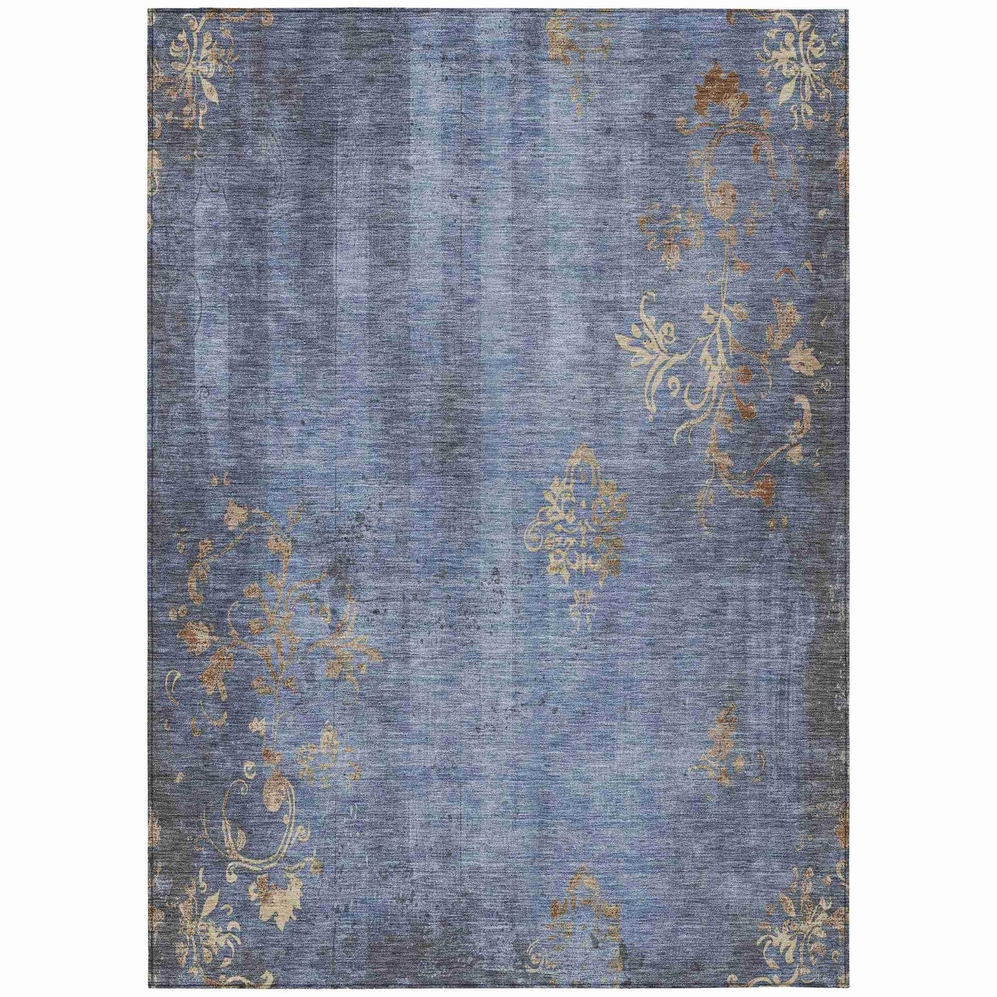 Addison Rugs Naelion Denim Washable Indoor-Outdoor Rug