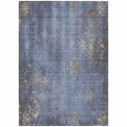 Addison Rugs Naelion Denim Washable Indoor-Outdoor Rug