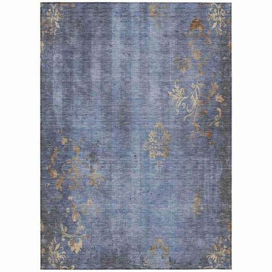 Addison Rugs Naelion Denim Washable Indoor-Outdoor Rug