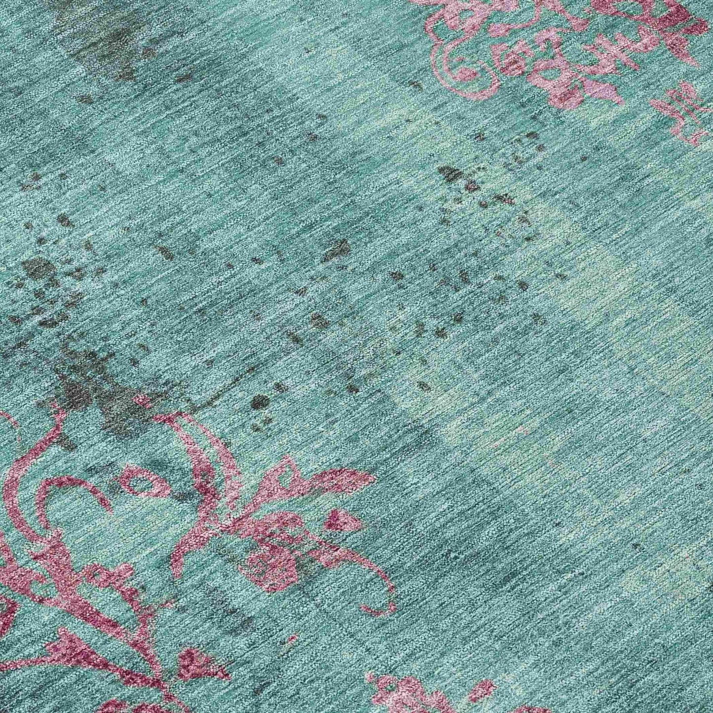 Addison Rugs Naelion Seafoam Washable Indoor-Outdoor Rug