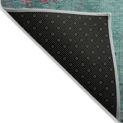 Addison Rugs Naelion Seafoam Washable Indoor-Outdoor Rug