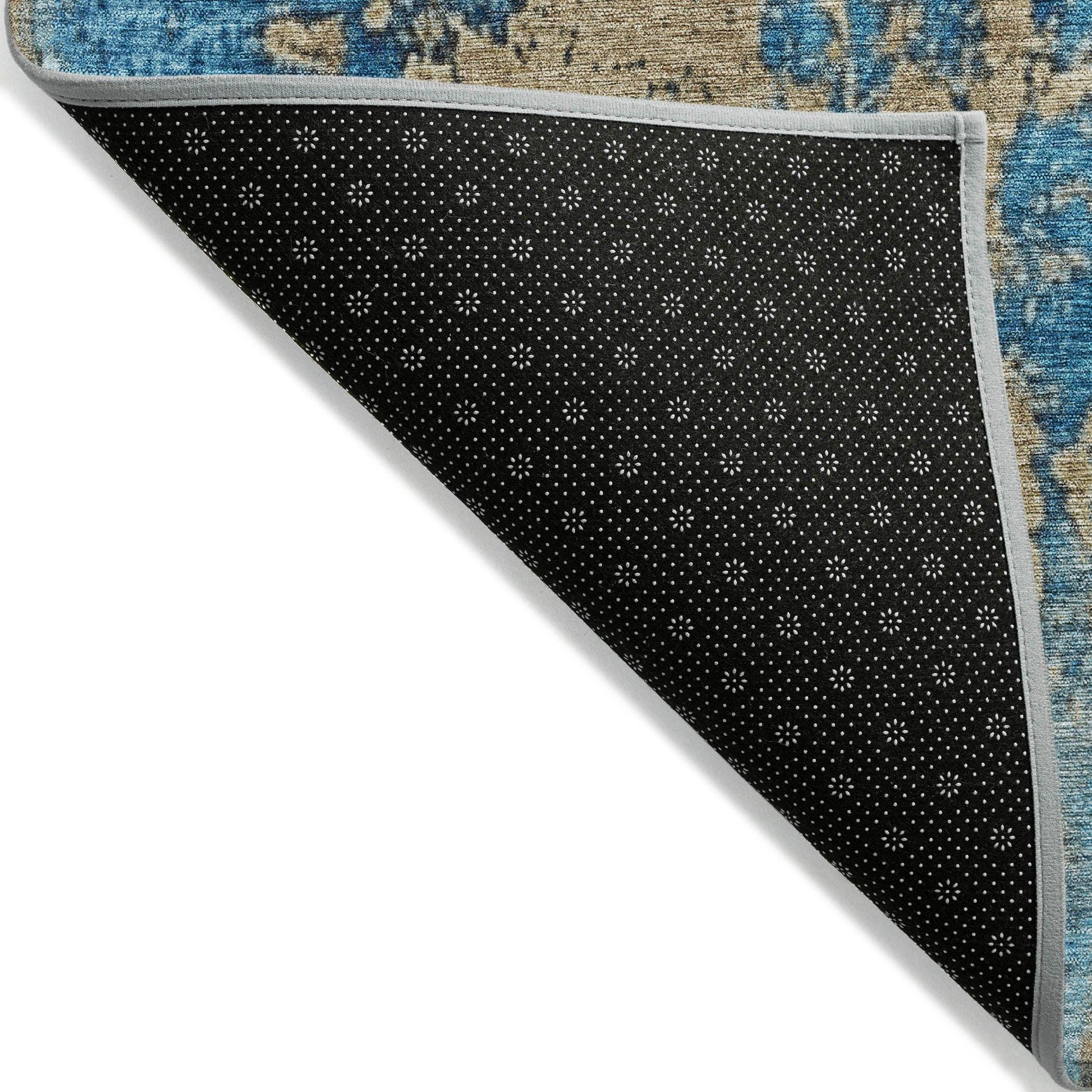 Addison Rugs Naelira Blue Washable Indoor-Outdoor Rug