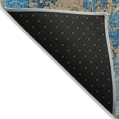 Addison Rugs Naelira Blue Washable Indoor-Outdoor Rug