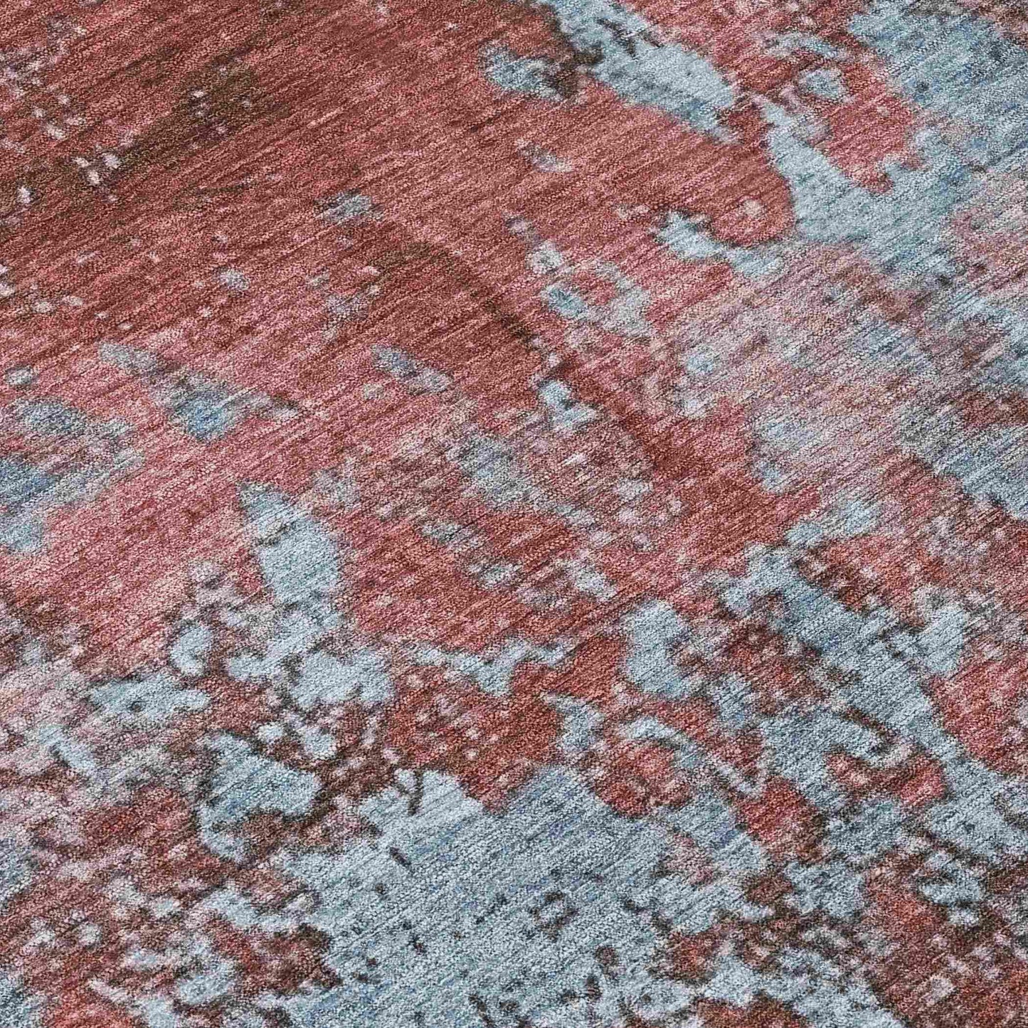 Addison Rugs Naelira Coral Washable Indoor-Outdoor Rug