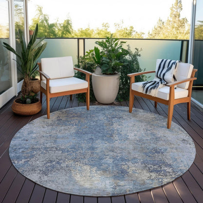 Addison Rugs Naelira Denim Washable Indoor-Outdoor Rug