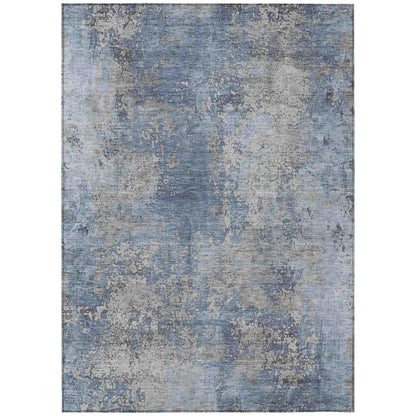 Addison Rugs Naelira Denim Washable Indoor-Outdoor Rug
