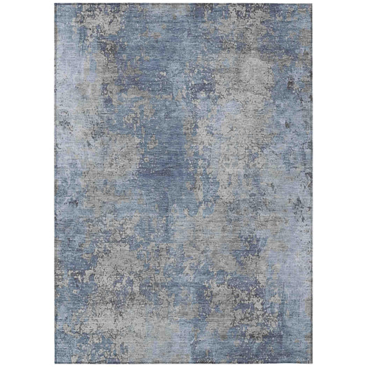 Addison Rugs Naelira Denim Washable Indoor-Outdoor Rug