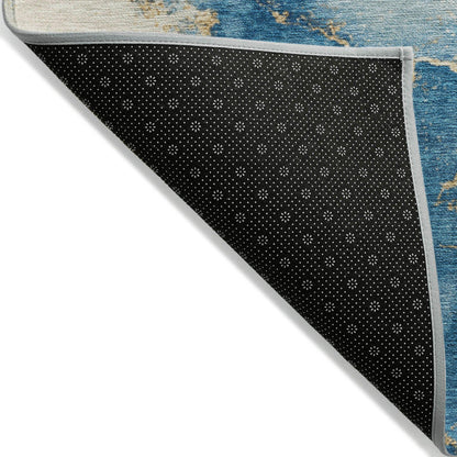 Addison Rugs Naelius Blue Washable Indoor-Outdoor Rug