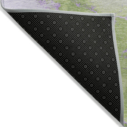 Addison Rugs Naelius Green Washable Indoor-Outdoor Rug