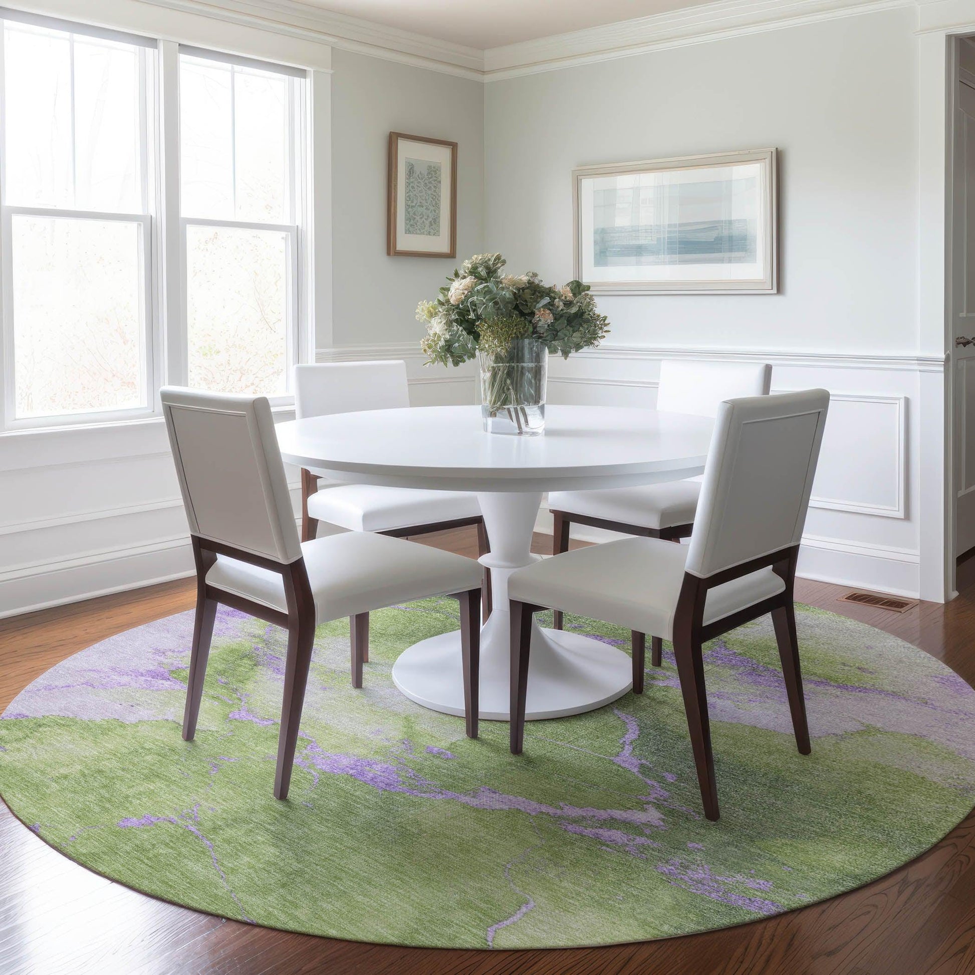 Addison Rugs Naelius Green Washable Indoor-Outdoor Rug