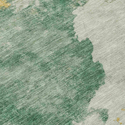 Addison Rugs Naelora Green Washable Indoor-Outdoor Rug