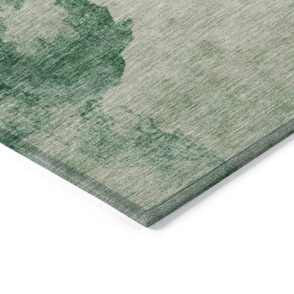 Addison Rugs Naelora Green Washable Indoor-Outdoor Rug