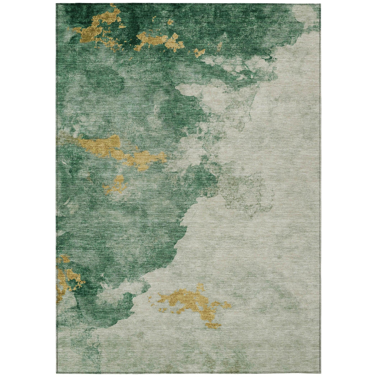 Addison Rugs Naelora Green Washable Indoor-Outdoor Rug
