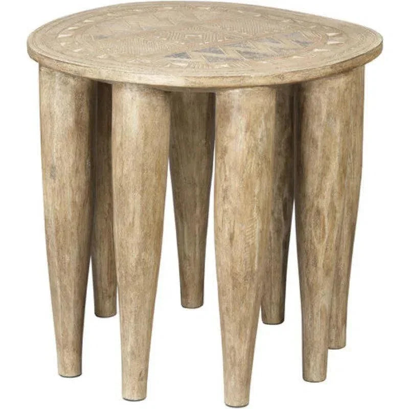 Naga Artisans Handcrafted Side Table