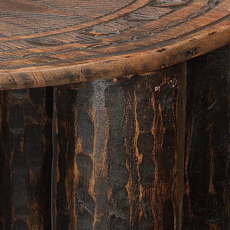 Naga Artisans Handcrafted Side Table