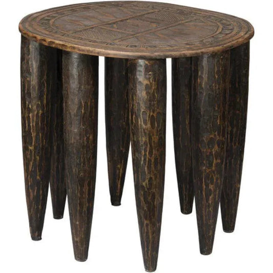 Jamie Young Naga Artisans Handcrafted Side Table