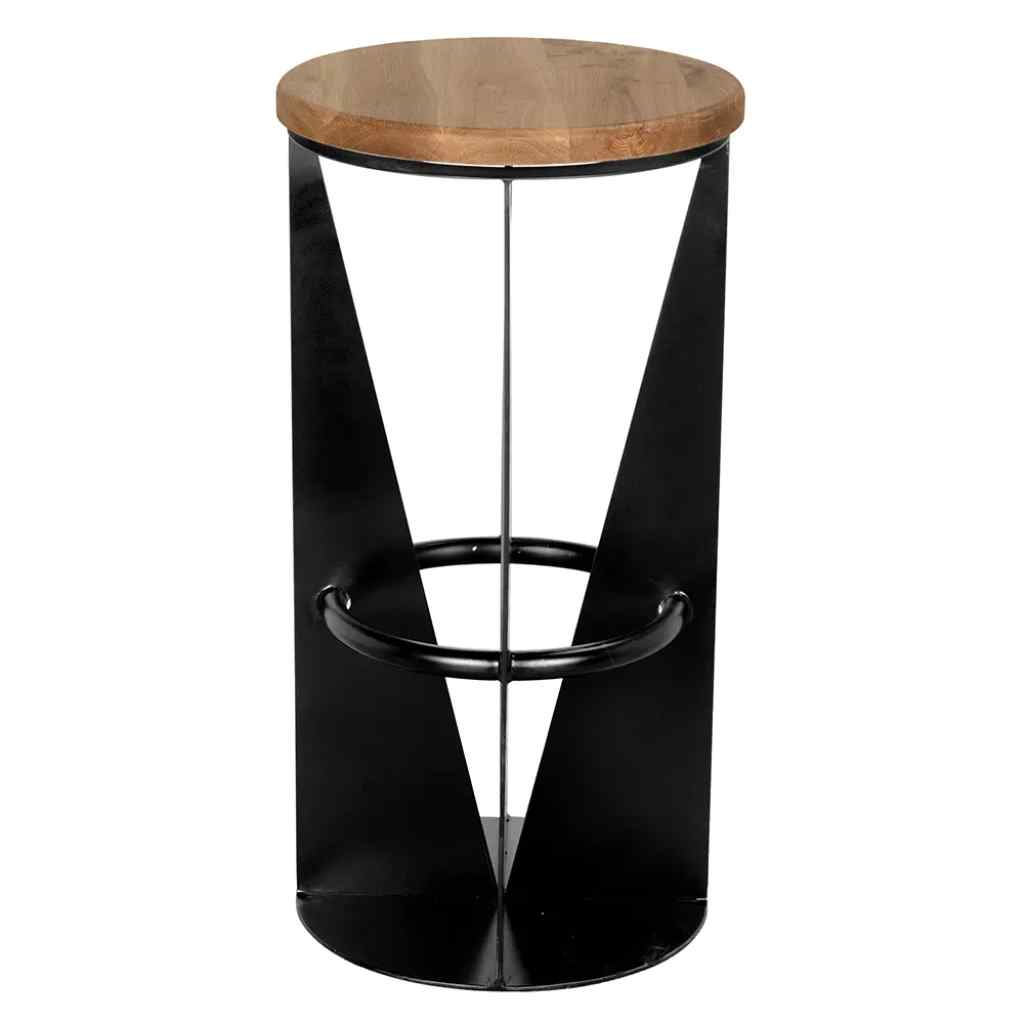 Nagoya Wood Top Barstool