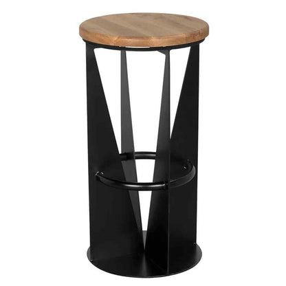 Nagoya Wood Top Barstool