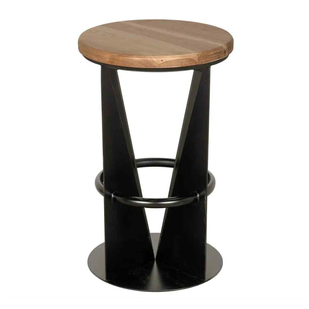 Nagoya Wood Top Counter Stool