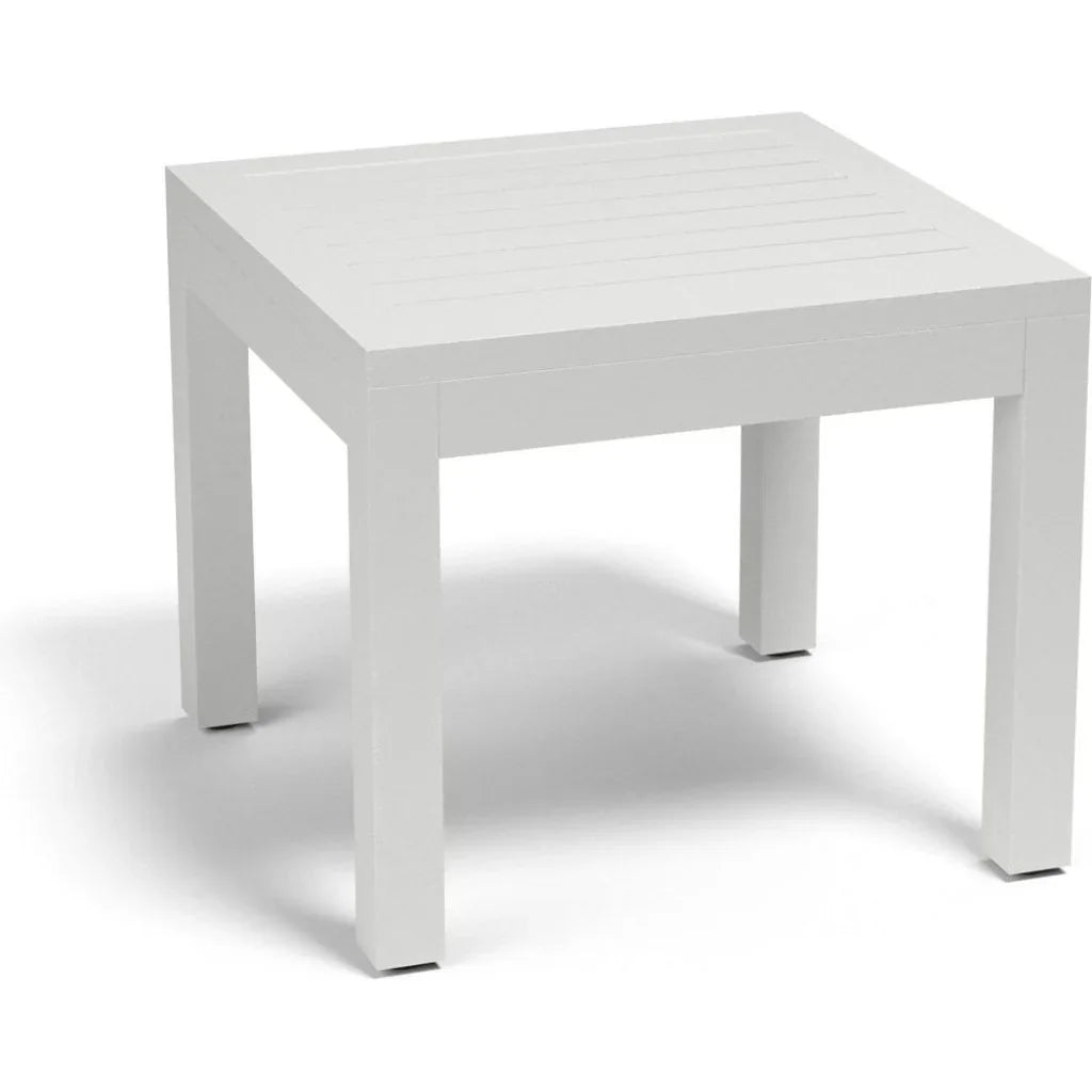 Naples Aluminum Made Outdoor End Table -- view 3