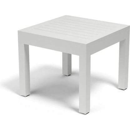 Naples Aluminum Made Outdoor End Table