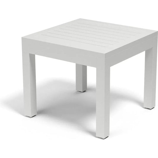 Naples Aluminum Made Outdoor End Table