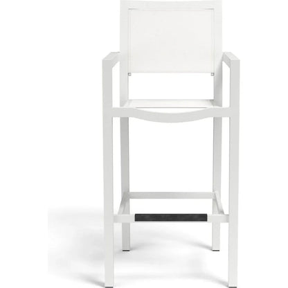 Naples Aluminum Made Sling Outdoor Barstool -- view 2