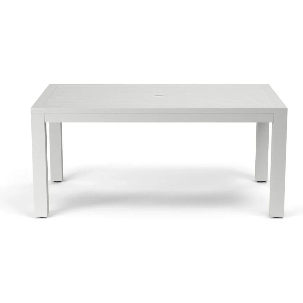 Naples Aluminum Outdoor Dining Table -- view 2